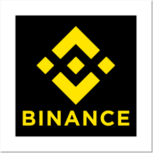 Binance Coin BNB Echange The World Posters and Art